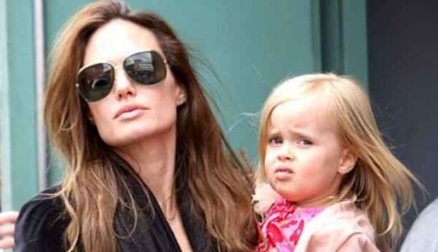 VIVIENNE, A 4 ANNI LA FIGLIA DI ANGELINA JOLIE- BRAD PITT GUADAGNA 3.000 DOLLARI A SETTIMANA - 12/02/2013