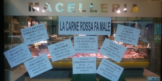 LA RIVOLTA DEL MACELLAIO: ''CARNE ROSSA? VI DICO IO COSA FA MALE DAVVERO'' - 30/10/2015