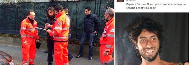 BRUMOTTI, INVIATO DI ''STRISCIA'', BRUTTO ''INCIDENTE'' DURANTE UN SERVIZIO - 27/01/2014