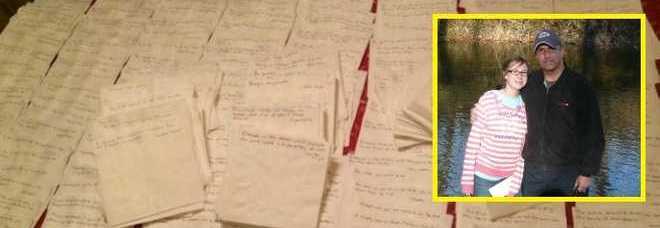 MORIRÀ DI CANCRO, PAPÀ SCRIVE 800 BIGLIETTINI PER OGNI GIORNO DI SCUOLA DELLA FIGLIA - 27/01/2014