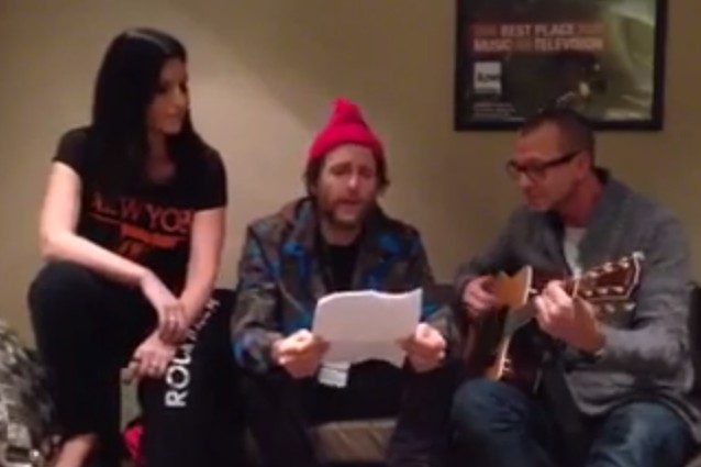 LA CANZONE DELL'INCIDENTE DI FIORELLO CANTATA DA JOVANOTTI, ANTONACCI E PAUSINI - VIDEO - 06/03/2014