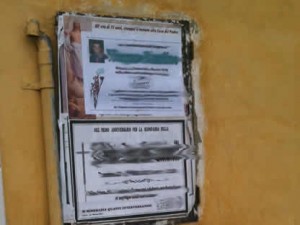 SUI MANIFESTI FUNEBRI IL SUO NOME CON TANTO DI ORARIO E LUOGO DEI FUNERALI. MA LUI STAVA BENISSIMO - 14/03/2014