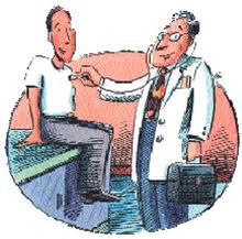 'N OMO DE MEZZ' ETA' VA DAR DOTTORE... DOPO 'A VISITA, ER DOTTORE JE DICE: - 16/03/2012