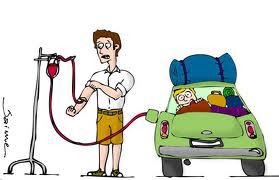 SI CONTINUAMO COSI' TRA 'N PO' A BENZINA A COMINCIANO A VENNE A LITRO ... DE SANGUE !! - 17/03/2012