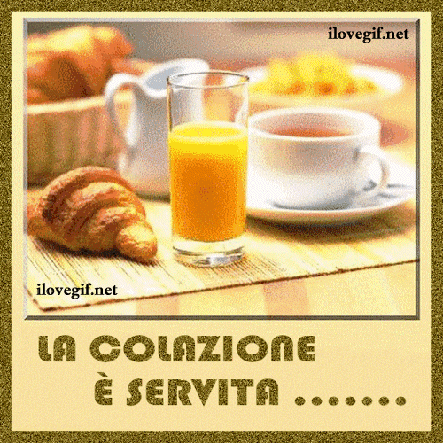 *** BUONA COLAZIONE A TUTTI VOI *** - 06/05/2012