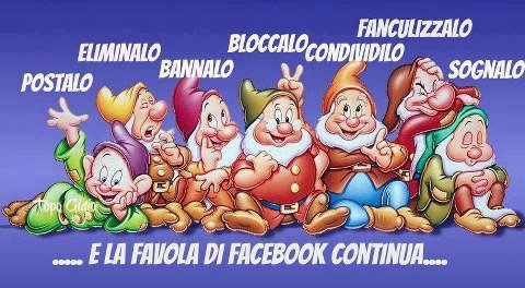 'E FAVOLE DE FACEBOOK !! - 25/11/2012