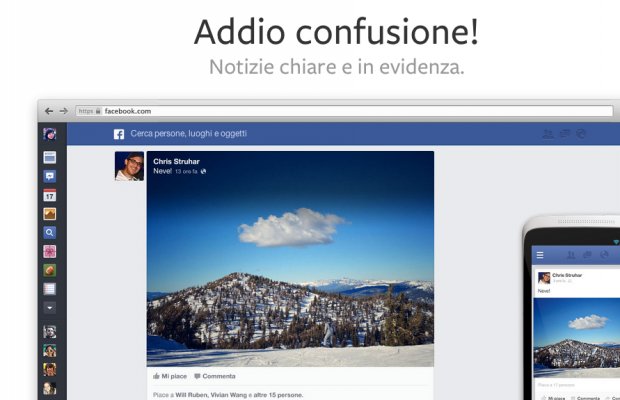 FACEBOOK: ECCO QUALI SARANNO LE MODIFICHE E COME POTERLE AVERE IN ANTEPRIMA - 10/03/2013