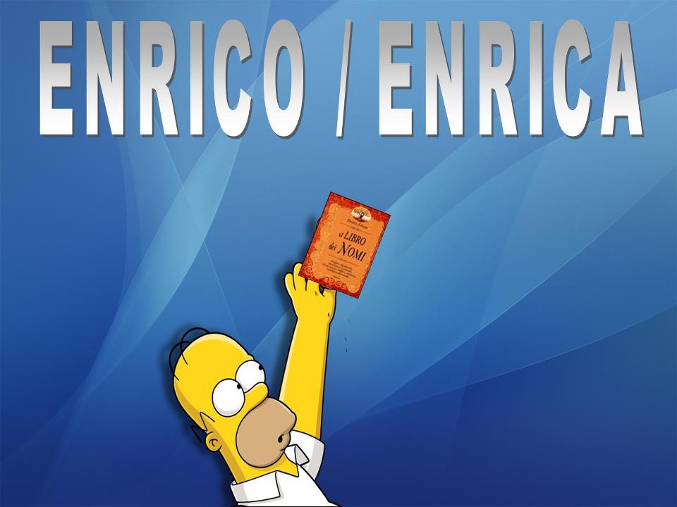 ENRICO / ENRICA - 02/03/2012