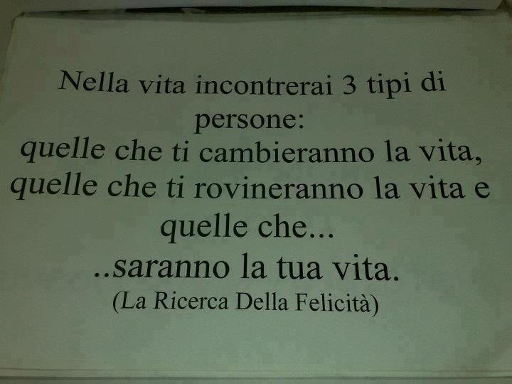 SO' TRE TIPI DE PERSONE !! - 10/11/2012