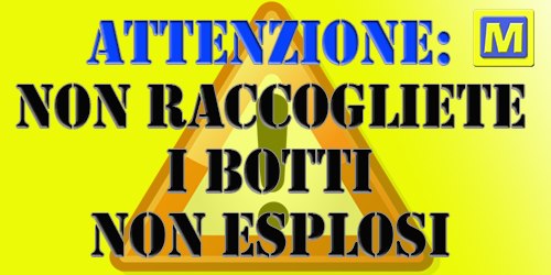 AVVISO IMPORTANTE PER ADULTI E BAMBINI - 01/01/2013