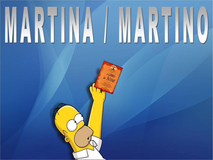 MARTINA / MARTINO - 03/03/2012