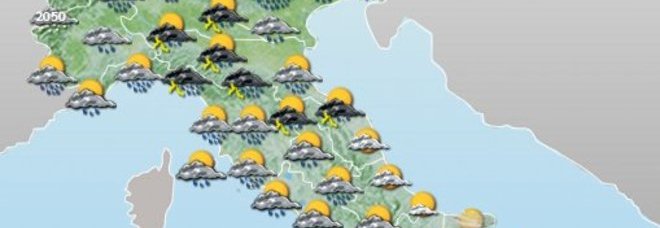 METEO, È TORNATO L'AUTUNNO: ALLERTA MALTEMPO - PREVISIONI - 16/05/2013