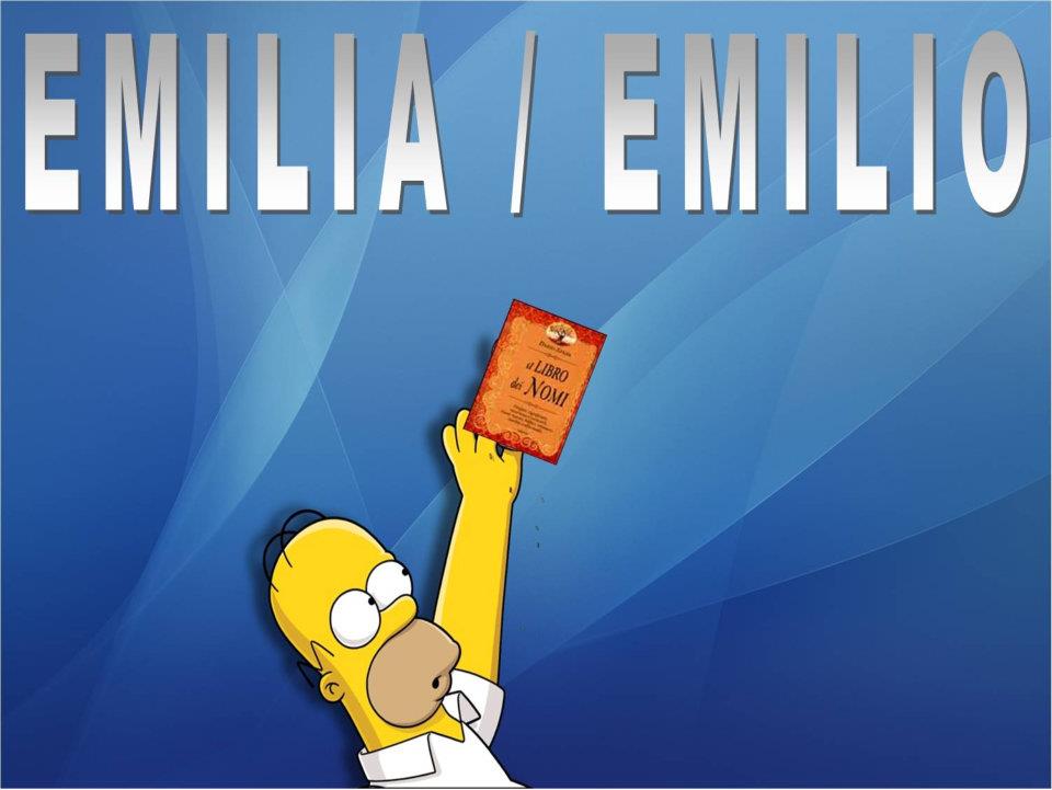 EMILIA / EMILIO - 03/03/2012