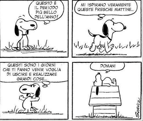 RIMANDA A DOMANI... QUELLO CHE NUN TE VA DE FA OGGI !! - 07/06/2012
