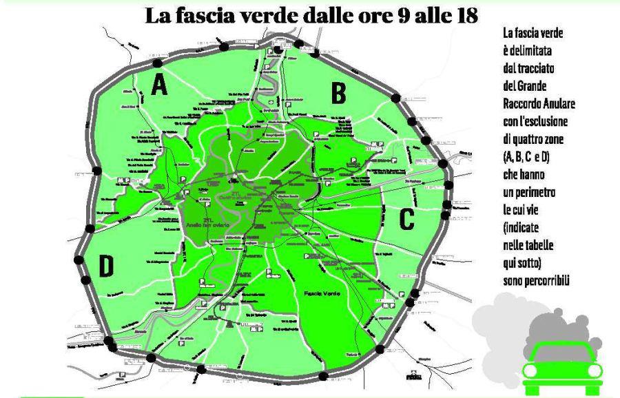 Roma, domenica senza auto: tutte le strade da evitare - 08/03/2013