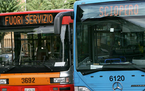 SCIOPERO GENERALE DEI TRASPORTI: VENERDI' 22 MARZO - ORARI CITTA' PER CITTA' ALL'INTERNO - 20/03/2013