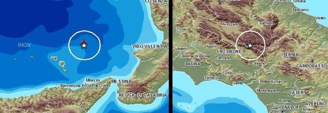TERREMOTO, DUE SCOSSE TRA LAZIO E ABRUZZO E A LIPARI: ''PAURA TRA LA GENTE'' - 06/02/2015