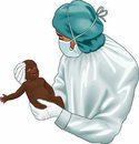 'N UOMO E' IN TREPIDA ATTESA FORI DALLA SALA PARTO. AD 'N TRATTO ESCE L'OSTETRICA CO' 'N BIMBO DE COLORE 'N BRACCIO E DICE: - 06/03/2012