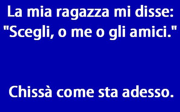 E' QUESTIONE DE SCELTE... - 18/03/2012