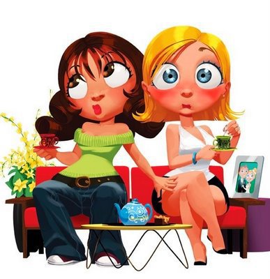 TRA DU' AMICHE... - 04/03/2012