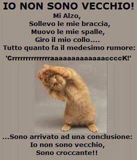 IO NUN SO' VECCHIO... SO' CROCCANTE !! - 31/03/2012