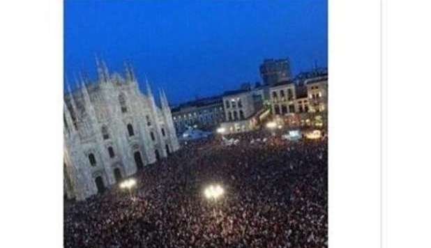 FIGURACCIA PER BERSANI SU TWITTER: 'PIAZZA GREMITA', MA LA FOTO È FALSA - 18/02/2013