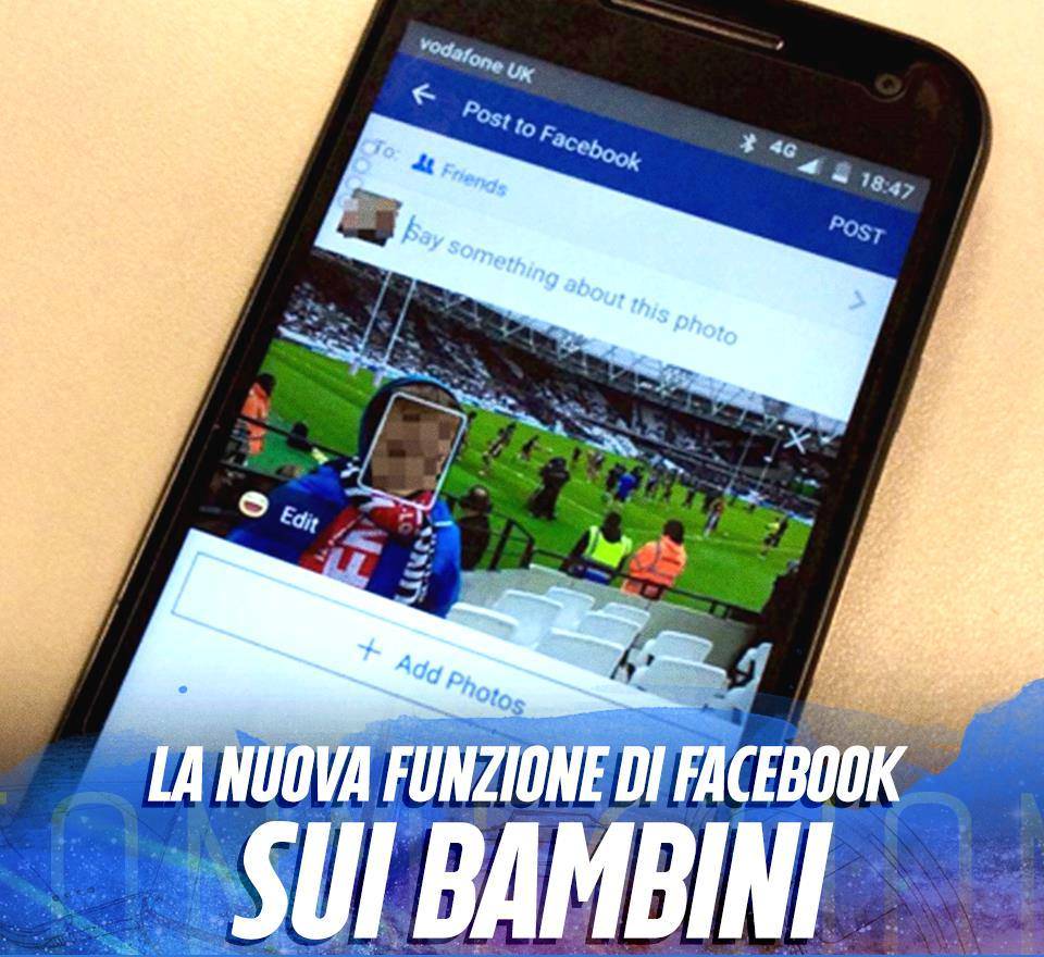 D'ORA IN AVANTI CAMBIA TUTTO, ECCO COSA FA FACEBOOK SE PUBBLICATE UNA FOTO CON I BAMBINI - 17/11/2015