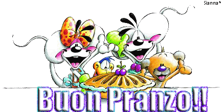 CO' AFFETTO E SIMPATIA... BUON PRANZO A TUTTI L'AMICI MIA !! - 15/04/2012