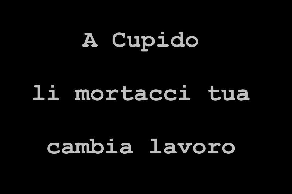 A CUPIDO... - 02/11/2012