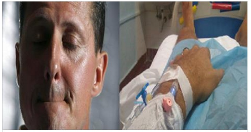 ''L'HO VISTO NEL SUO LETTO E ORA VI MOSTRO TUTTO'' - LA FOTO DI SCHUMACHER NEL LETTO DI OSPEDALE: E' UNA VERGOGNA - 19/12/2016