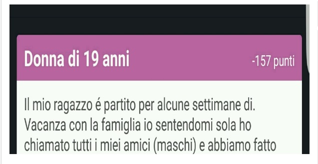 IL MIO RAGAZZO E' PARTITO IN VACANZA CON LA SUA FAMIGLIA ED IO SENTENDOMI SOLA HO CHIAMATO 5 AMICI MASCHI - 11/05/2016