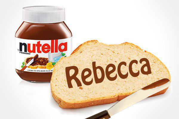 Il tuo nome con pane e nutella - 18/04/2012