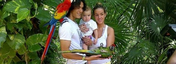 E' nato il secondo figlio di Edinson Cavani - 08/03/2013