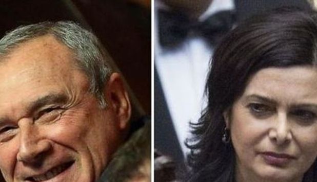 SENATO, GRASSO PRESIDENTE. BOLDRINI  A CAPO DELLA CAMERA - FOTO - 16/03/2013