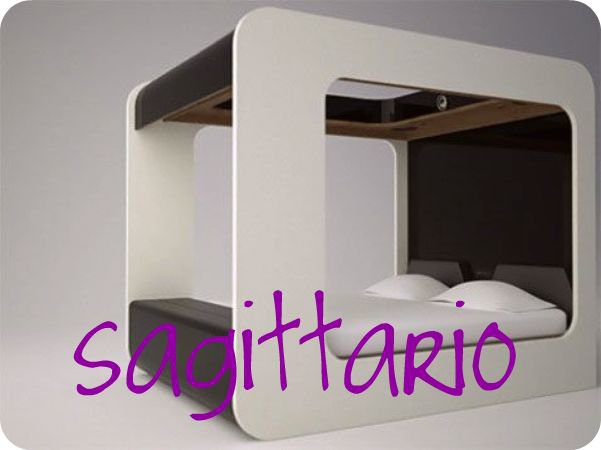 Er tuo segno zodiacale per un letto: SAGITTARIO - 07/06/2012