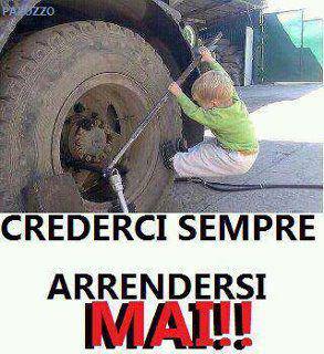 NUN BISOGNA MAI MOLLA' !! - 21/03/2012