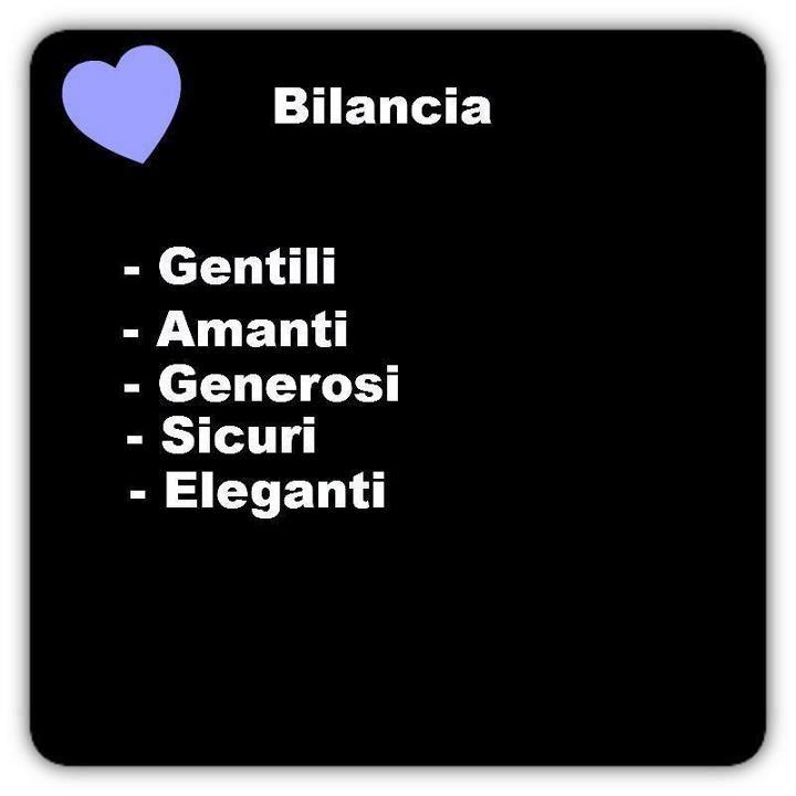 Descrizione pè ogni segno zodiacale: BILANCIA - 26/09/2012