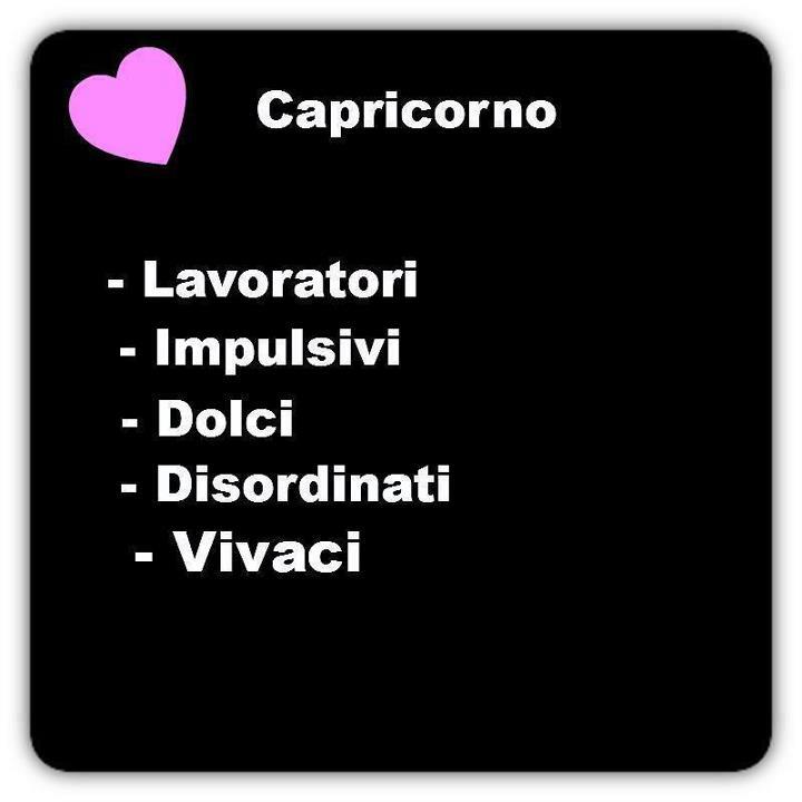 Descrizione pè ogni segno zodiacale: CAPRICORNO - 26/09/2012