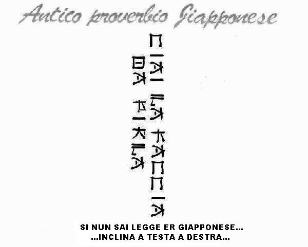 ANTICO PROVERBIO GIAPPONESE... - 07/03/2012