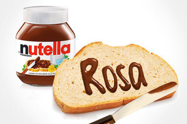Il tuo nome con pane e nutella - 18/04/2012