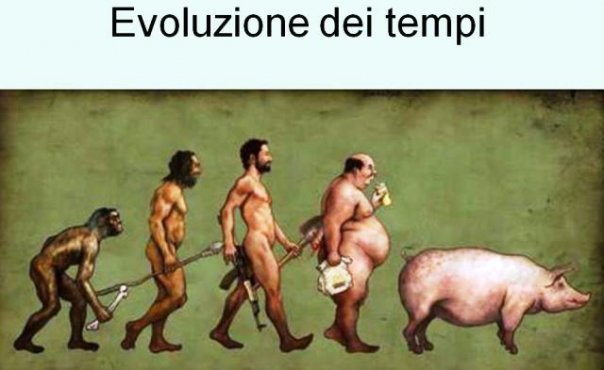 L'EVOLUZIONE DELL'UOMO... OPS SCUSATE DEI TEMPI !! - 13/03/2012