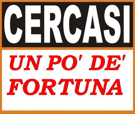 CERCASI... UN PO' DE FORTUNA !! - 07/03/2012
