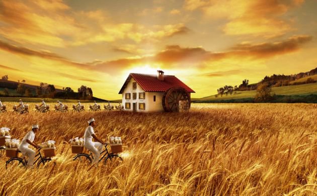QUESTI, CHE A MATTINA ENERGIA E SORRISO, SCENDONO IN PIGIAMA, SE SIEDONO TUTTI A TAVOLA, HANNO A COLAZIONE CALDA... MA ANNATE A MORI' AMMAZZATI !! - 04/03/2012