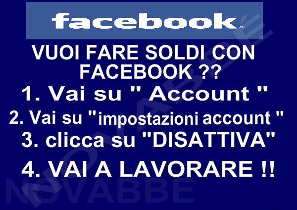 VOI FA' SOLDI CO' FACEBOOK ?! - 08/03/2012