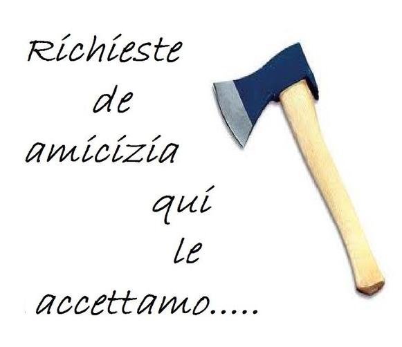 RICHIESTE DE AMICIZIA... QUI LE ACCETTAMO !! - 13/03/2012