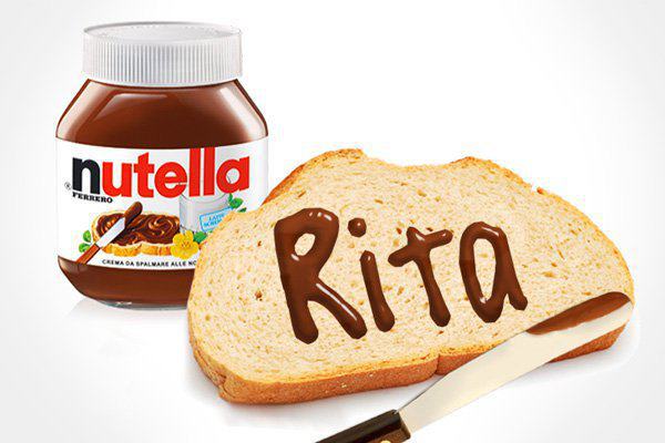 Il tuo nome con pane e nutella - 18/04/2012