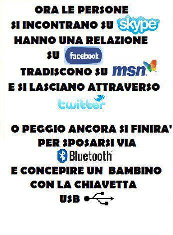 SO' I TEMPI MODERNI !! - 30/10/2012