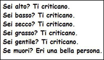COME E' 'A VITA !! - 09/11/2012