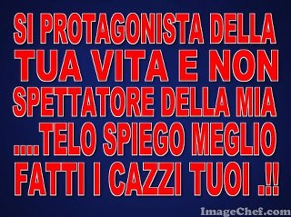 SO' STATO CHIARO ?! - 03/05/2012