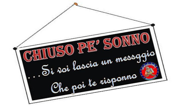 ˙·٠•••★★ CHIUSO PE' SONNO ★★•••٠·˙ - 04/03/2012